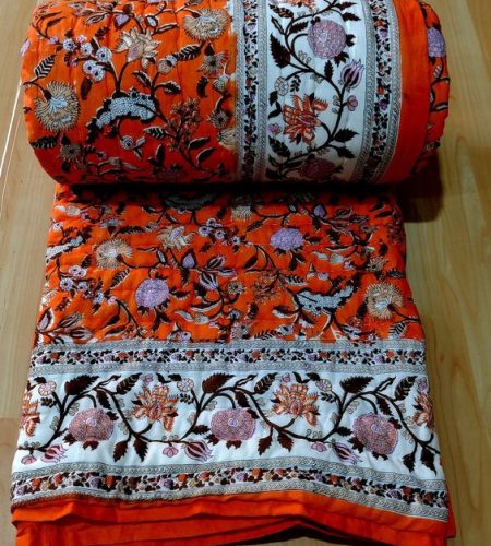 Jaipuri Cotton Quilt Razai, Handmade cotton razai, Jaipuri Razai, Jaipuri Quilt Razai